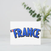 フランス万歳！ ポストカード (スタンド正面)