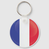 フランス丸型アイコンフラグ キーホルダー (裏面)