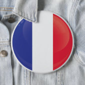 フランス丸型アイコンフラグ 缶バッジ (インサイチュ)