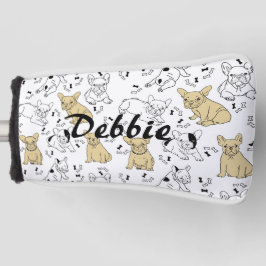 フランス人が骨を愛する ゴルフヘッドカバー