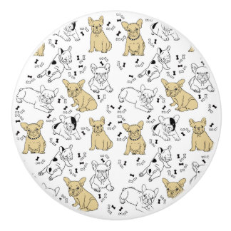 フランス人が骨を愛する セラミックノブ