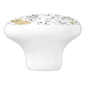 フランス人が骨を愛する セラミックノブ (側面)