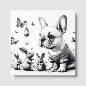 フランス人とバンニー ゲストブック (正面)