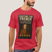 フランス人と戦う Tシャツ (正面)