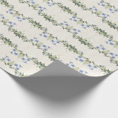 フランス人のアールヌーボーのヴィンテージの花の包装紙 ラッピングペーパー (角)