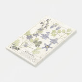 フランス人のアールヌーボーの植物の花のポスト・イット ポストイット (アングル)