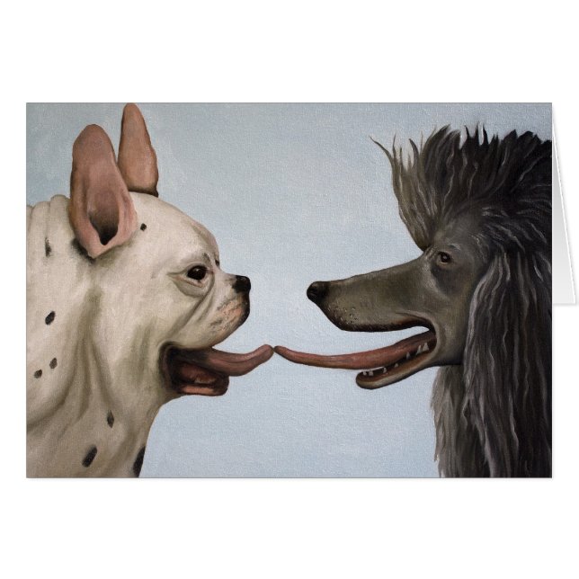 フランス人のキス (正面横)