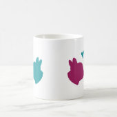 フランス人のキス コーヒーマグカップ (中央)