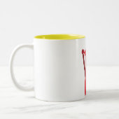 フランス人のマグ ツートーンマグカップ (左)