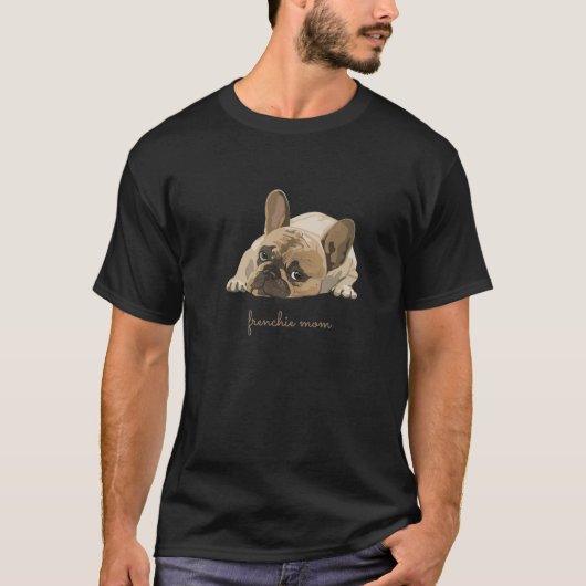 フランス人のマムドッグ Tシャツ (正面)