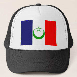 フランス人のモロッコの旗のフランスのコロニーの記号 キャップ