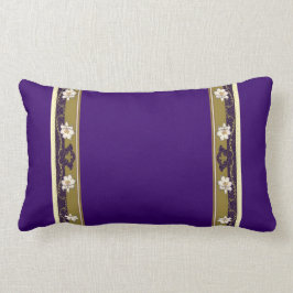 フランス人のリモージュユリ ランバークッション