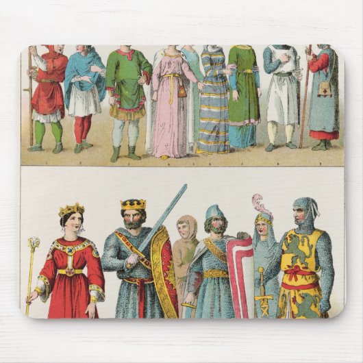 フランス人の服 マウスパッド (正面)