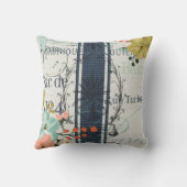 フランス人の開花 クッション (裏面)