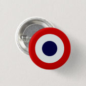 フランス人のModsボタン 缶バッジ (正面&裏面)