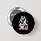 フランス人オーナーの引用文 缶バッジ (正面&裏面)
