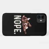 フランス人ギフト | Bulldog フランスの Nope. Case-Mate iPhoneケース (裏面(横))