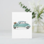 フランス人旅行者 ポストカード (スタンド正面)