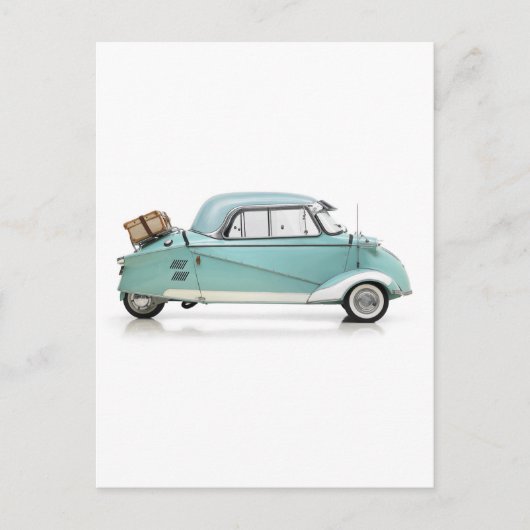 フランス人旅行者 ポストカード (正面)