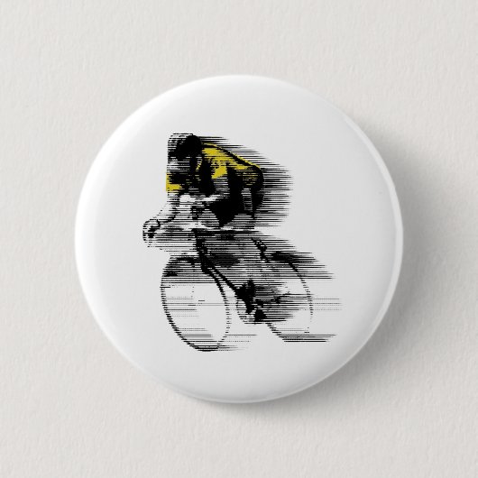 フランス人旅行 缶バッジ (正面)