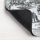 フランス人間のCourtraiの戦い マウスパッド (コーナー)