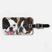 フランス人 ラゲッジタグ (正面横)