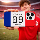 フランス代表チームカラー 選手 iPhoneケース