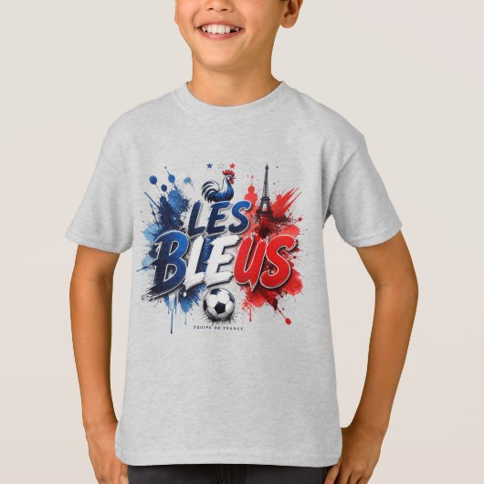 フランス代表フットボールカルチャー Tシャツ (正面)