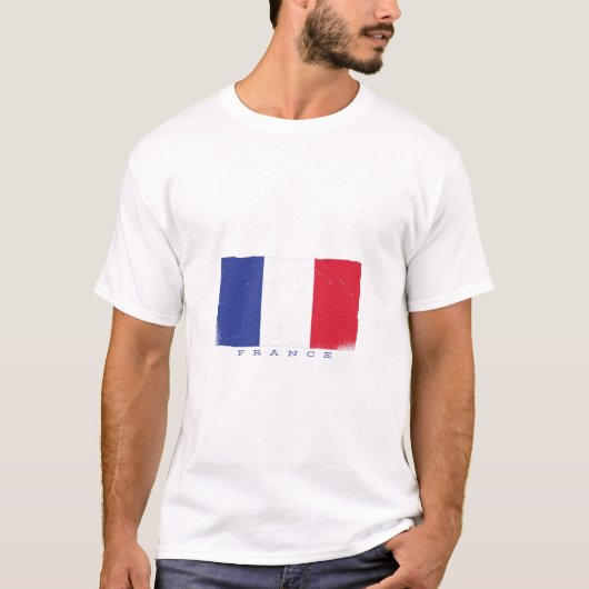 フランス共和国旗 Tシャツ (正面)