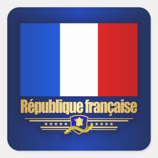 フランス共和国 スクエアシール (正面)