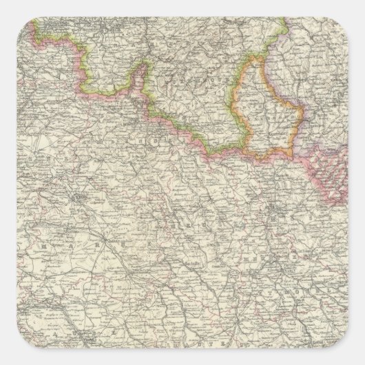 フランス北東部 スクエアシール (正面)