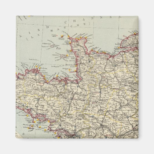 フランス北西部2 マグネット (正面)