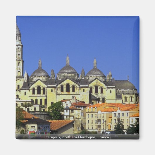 フランス北部ドルドーン州ペリグー マグネット (正面)