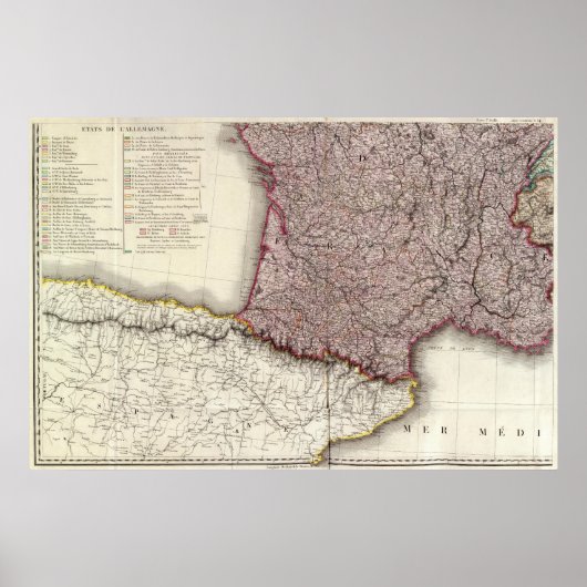 フランス南西部 ポスター (正面)