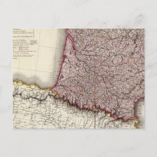 フランス南西部 ポストカード (正面)