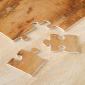 フランス南部のロバ（Eugene Burnand著） ジグソーパズル (側面)