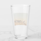 フランス南部のロバ(Eugene Burnand著) タンブラーグラス (裏面)