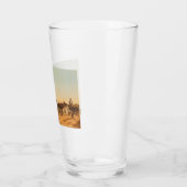フランス南部のロバ(Eugene Burnand著) タンブラーグラス (左)