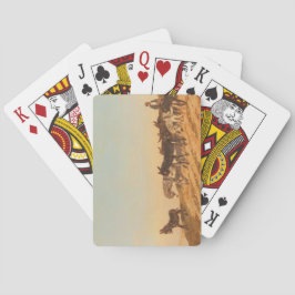 フランス南部のロバ（Eugene Burnand著） トランプ