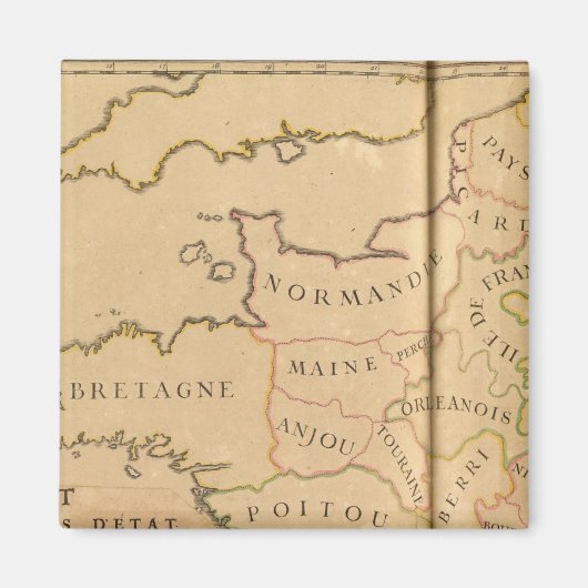 フランス及び学科 マグネット (正面)