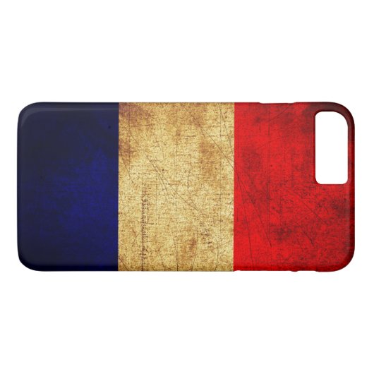 フランス国グランジ旗 Case-Mate iPhoneケース (裏面(横))