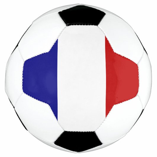 フランス国旗のサッカーボール サッカーボール (正面)