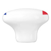 フランス国旗のセラミックノブ セラミックノブ (側面)