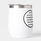 フランス国旗のピンクのペンギンカスタマイズ商品 (右面)