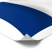 フランス国旗のポスタープリント ポスター (角)