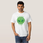 フランス国旗の平和記号 Tシャツ (正面フル)