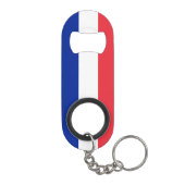 フランス国旗の愛国心 キーホルダー栓抜き (裏面)