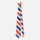 フランス国旗の色エレガント愛国的なネクタイ ネクタイ (正面)
