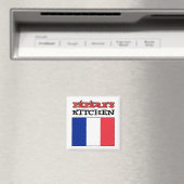 フランス国旗を掲げたペレの台所 マグネット (インサイチュ (食洗機))
