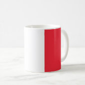 フランス国旗を掲げたマグカップ コーヒーマグカップ (正面右)
